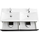 Купить Тумба Rovere Nature Grigio 117,2 см BelBagno Marino MARINO-CER-1200-4C-SO-2-RNG-P в магазине сантехники Santeh-Crystal.ru
