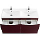 Заказать Тумба Bordo Lucido 117,2 см BelBagno Marino MARINO-CER-1200-4C-SO-2-BRDL-P в магазине сантехники Santeh-Crystal.ru