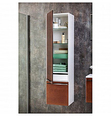 Боковой пенал вишня/белый Ravak SB 400 L Clear X000000762