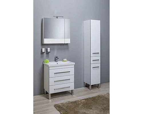 Заказать Пенал напольный белый Aquanet Сиена 00189244 в магазине сантехники Santeh-Crystal.ru