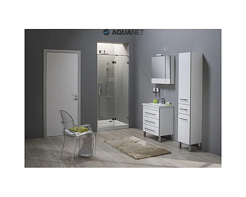 Заказать Пенал напольный белый Aquanet Сиена 00189244 в магазине сантехники Santeh-Crystal.ru