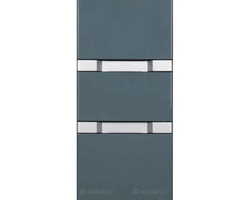 Заказать Пенал подвесной сине-серый Aquanet Виго 00183360 в магазине сантехники Santeh-Crystal.ru