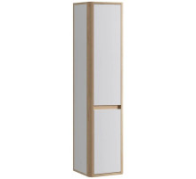 Пенал подвесной белый глянец/клен R Belux Альмерия ПН 35