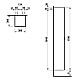 Заказать Пенал подвесной темный вяз R/L Laufen Space 4.1090.1.160.103.1 в магазине сантехники Santeh-Crystal.ru