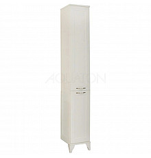 Пенал напольный дуб белый Акватон Леон 1A187903LBPS0