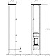 Купить Пенал напольный белый матовый R Opadiris Брунелла 00-00004340 в магазине сантехники Santeh-Crystal.ru