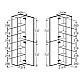 Купить Пенал подвесной капучино R/L Roca Oleta A857650515 в магазине сантехники Santeh-Crystal.ru