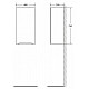 Заказать Шкаф подвесной Crema Opaco BelBagno Fly-Marino FLY-MARINO-750-1A-SC-CO-P-R в магазине сантехники Santeh-Crystal.ru