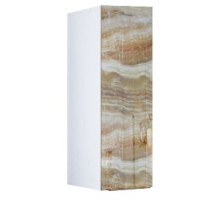 Шкаф оникс/белый глянец L Marka One Liriya У73187