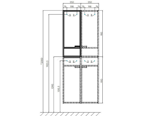 Santeh-Crystal.ru: Шкаф подвесной белый глянец/дуб крафт L Акватон Флай 1A237903FAX1L Приобрести Шкаф подвесной белый глянец/дуб крафт L Акватон Флай 1A237903FAX1L в магазине сантехники Santeh-Crystal.ru
