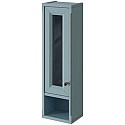 Шкаф одностворчатый антарктида L Caprigo Jardin 10490L-L817