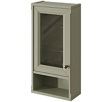 Шкаф одностворчатый фисташковый матовый L Caprigo Jardin 10492L-B059