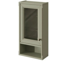 Шкаф одностворчатый фисташковый матовый L Caprigo Jardin 10492L-B059