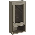 Шкаф одностворчатый серый матовый R Caprigo Jardin 10492R-B021