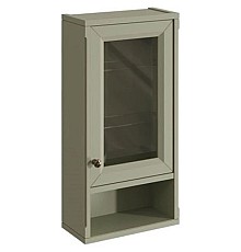 Шкаф одностворчатый фисташковый матовый R Caprigo Jardin 10492R-B059