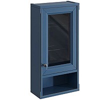 Шкаф одностворчатый синий матовый R Caprigo Jardin 10492R-B036