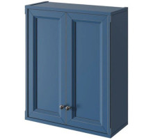 Шкаф двустворчатый синий матовый Caprigo Jardin 10495-B036
