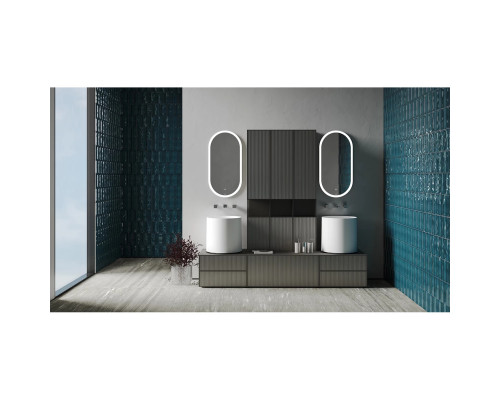 Зеркало Salini Armonia 27MА.02.450.1585 45x158,5 см, с LED-подсветкой, сенсорным выключателем, диммером