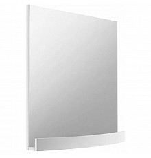 Зеркало с полкой белый глянец 70х70 см Ravak Evolution N X000000781