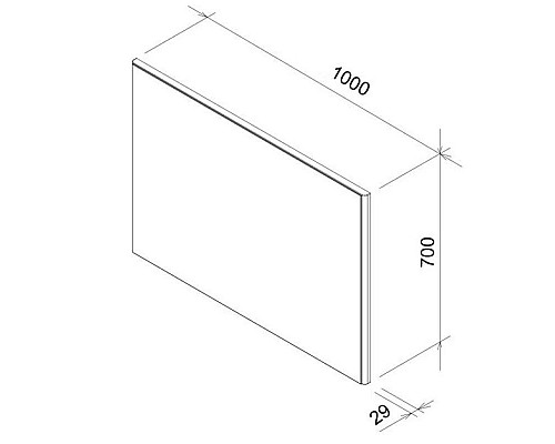 Santeh-Crystal.ru: Зеркало без подсветки белый глянец 100х70 см Ravak Ring X000000777 Купить Зеркало без подсветки белый глянец 100х70 см Ravak Ring X000000777 в магазине сантехники Santeh-Crystal.ru