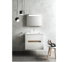 Зеркало с подсветкой белый глянец 80х55 см Ravak Classic 800 X000000354