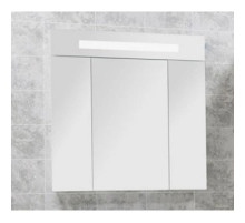 Зеркальный шкаф белый 80 см Акватон Юта 1A203002UT010