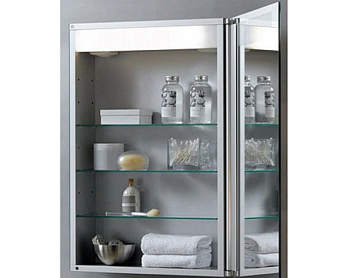 Заказать Зеркальный шкаф правосторонний с люминесцентной подсветкой 50,5х70 см KEUCO Royal T1 12601171101 в магазине сантехники Santeh-Crystal.ru