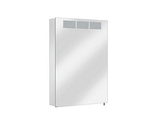 Купить Зеркальный шкаф левосторонний с люминесцентной подсветкой 50,5х70 см KEUCO Royal T1 12601171201 в магазине сантехники Santeh-Crystal.ru