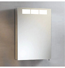 Зеркальный шкаф левосторонний с люминесцентной подсветкой 50,5х70 см KEUCO Royal T1 12601171201