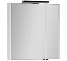 Зеркальный шкаф 80х85 см белый Aquanet Орлеан 00183077