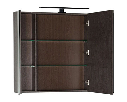 Купить Зеркальный шкаф 100х85 см дуб антик Aquanet Эвора 00182998 в магазине сантехники Santeh-Crystal.ru