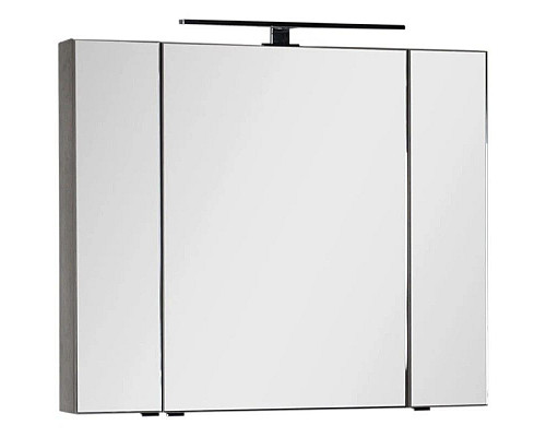 Купить Зеркальный шкаф 100х85 см дуб антик Aquanet Эвора 00182998 в магазине сантехники Santeh-Crystal.ru