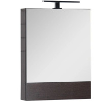 Зеркальный шкаф 50х67 см венге Aquanet Нота 00172682