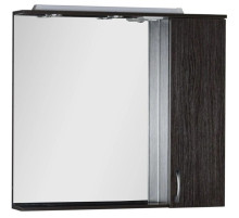 Зеркальный шкаф 100х87 см с подсветкой венге Aquanet Донна 00169185