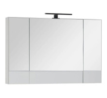 Зеркальный шкаф 100х67 см белый Aquanet Верона 00175383