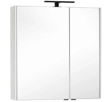 Зеркальный шкаф 85х85,1 см белый Aquanet Тулон 00182723