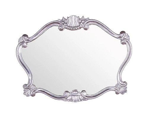 Santeh-Crystal.ru: Зеркало 91х70 см глянцевое серебро Tiffany World TW02031arg.brillante Заказать Зеркало 91х70 см глянцевое серебро Tiffany World TW02031arg.brillante в магазине сантехники Santeh-Crystal.ru