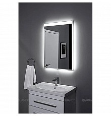 Зеркало с подсветкой 70х85 см Aquanet Палермо 00196642