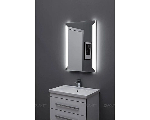 Заказать Зеркало с подсветкой 60х85 см Aquanet Сорренто 00196648 в магазине сантехники Santeh-Crystal.ru