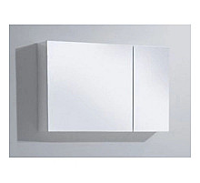 Зеркальный шкаф c одной подъёмной дверью с газовыми амортизаторами, одной распашной дверью с доводчиками 80х50 см BelBagno BB800PAC/BL