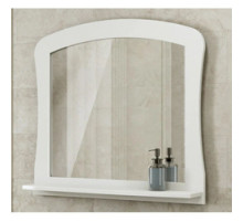 Зеркало 80х84 см белый глянец Comforty Венеция 00003130373