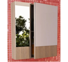 Зеркальный шкаф 60х67 см сосна лоредо Comforty Ницца 00003120774