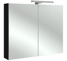 Зеркальный шкаф черный 80х65 см Jacob Delafon Odeon Up EB796RU-274