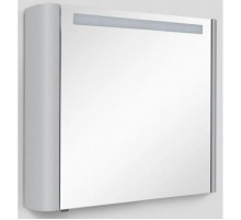 Зеркальный шкаф 80х70 см серый шелк глянец R Am.Pm Sensation M30MCR0801FG