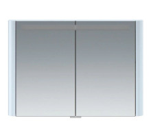 Зеркальный шкаф 100х70 см светло-голубой глянец Am.Pm Sensation M30MCX1001BG