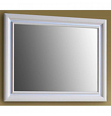 Зеркало 95х75 см слоновая кость серебряная патина Atoll Джулия