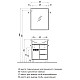 Заказать Зеркало 65х80 см Акватон Рико 1A216402RI010 в магазине сантехники Santeh-Crystal.ru