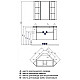 Приобрести Центральный модуль зеркального шкафа Акватон Кантара 1A205702ANW70 в магазине сантехники Santeh-Crystal.ru