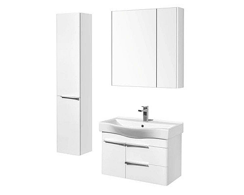 Santeh-Crystal.ru: Зеркальный шкаф 80х81 см белый глянец Акватон Беверли 1A237102BV010 Купить Зеркальный шкаф 80х81 см белый глянец Акватон Беверли 1A237102BV010 в магазине сантехники Santeh-Crystal.ru