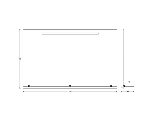 Santeh-Crystal.ru: Зеркало 120х75 см Evoform Ledline-S BY 2159 Купить Зеркало 120х75 см Evoform Ledline-S BY 2159 в магазине сантехники Santeh-Crystal.ru